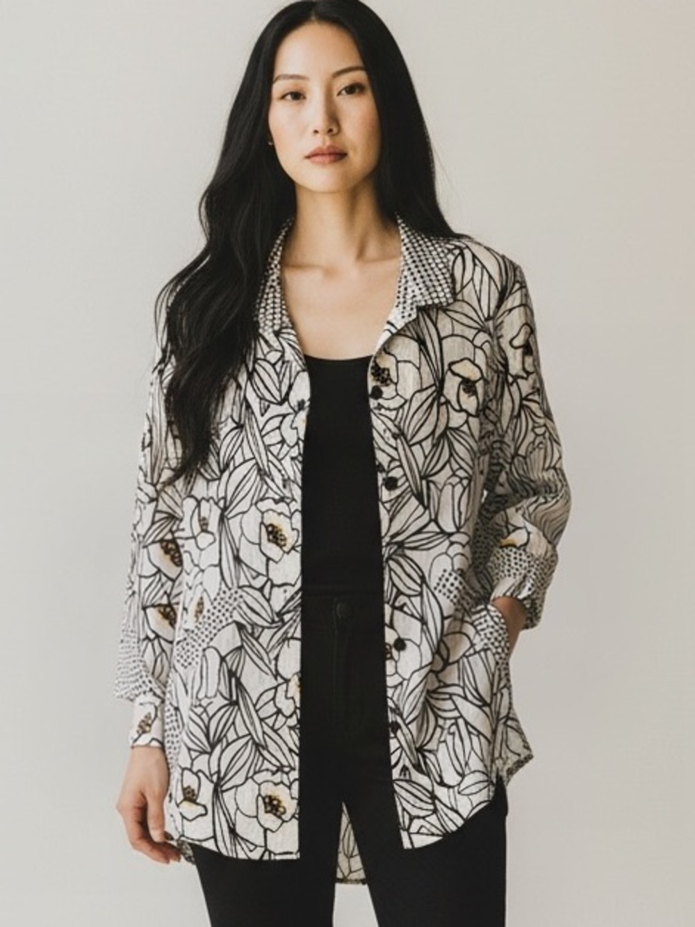 HABITAT SZ LARGE LIGHTWEIGHT SHIRT JACKET